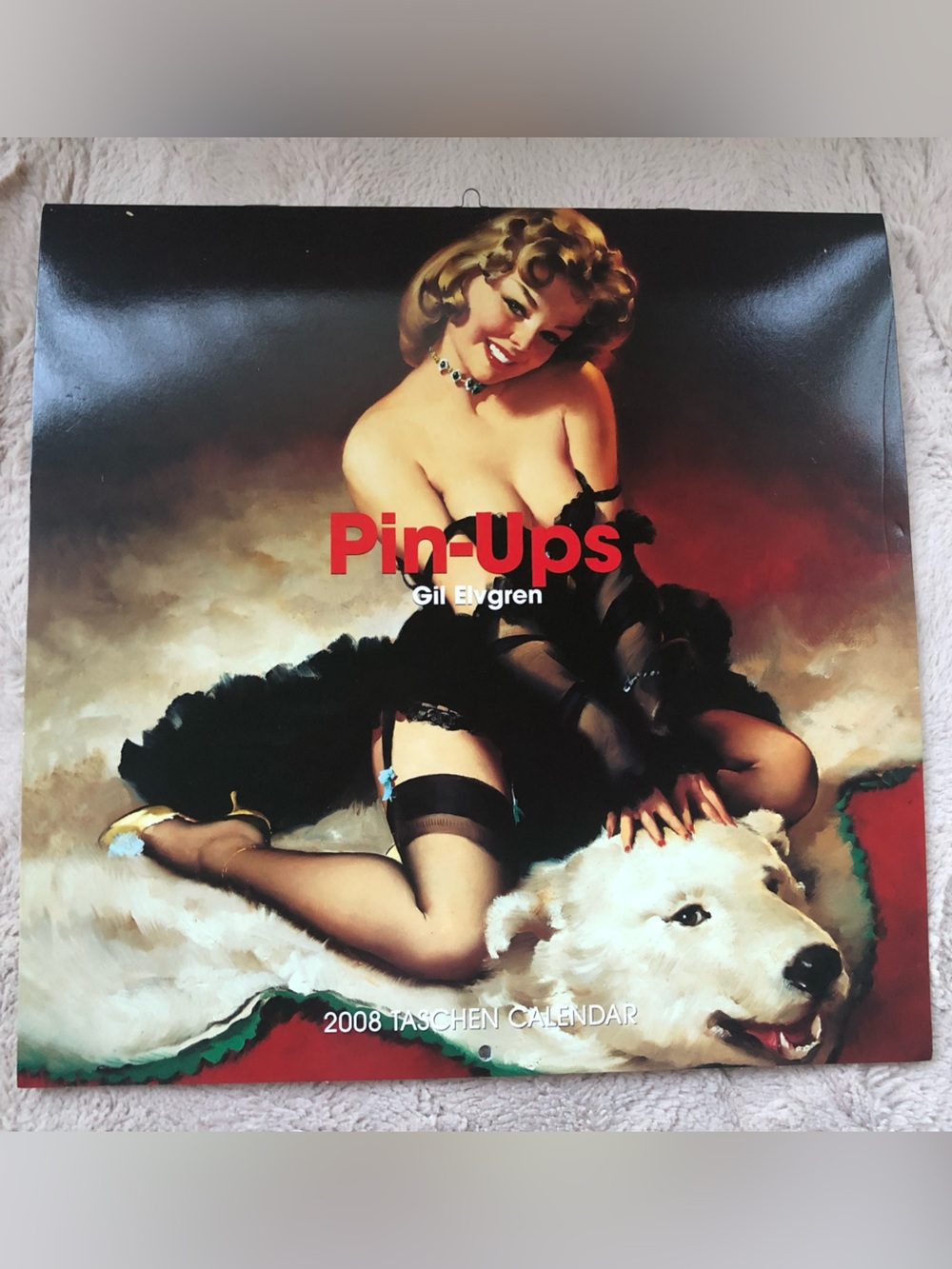 NEW Vintage 2008 TASCHEN Gil Elvgren Pin-Ups Wall Calendar